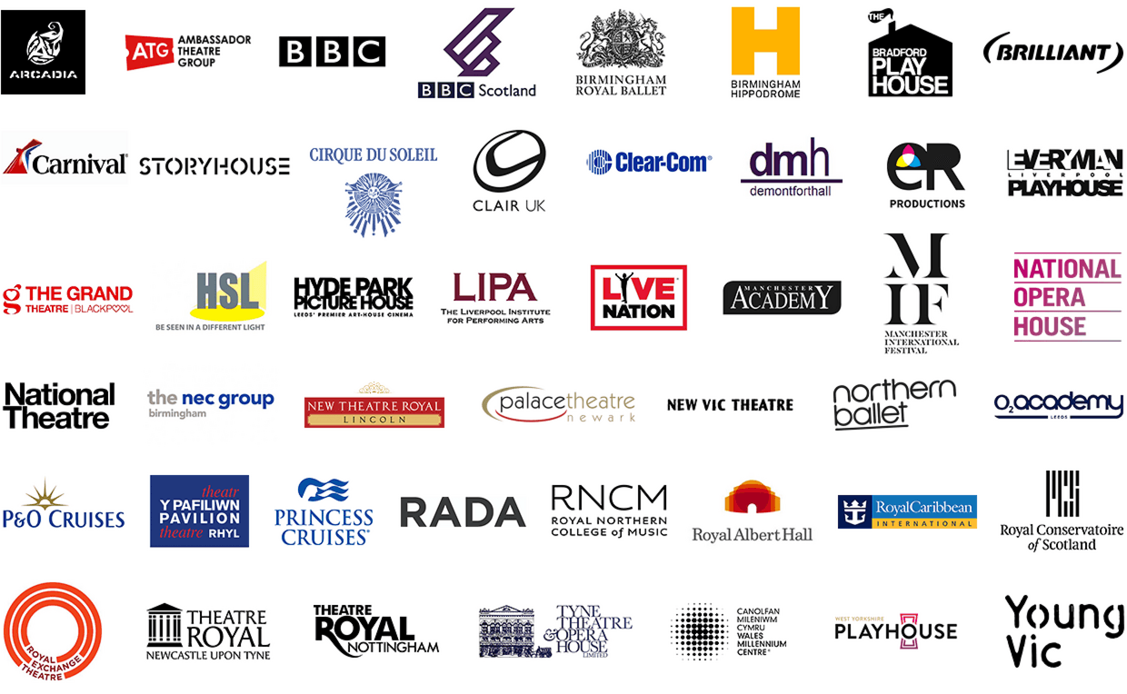 Leeds visitor company logos 2018